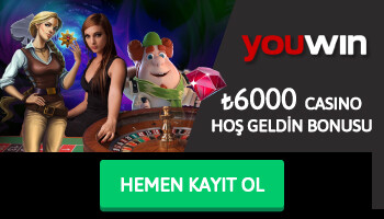 Youwin Casino Hoş Geldin Bonusu